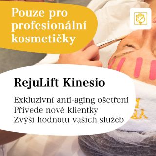 🌸 Objevte revoluční techniku liftingu obličeje! Přihlaste se na školení Rejulift Kinesio a naučte se, jak pomocí tejpování...