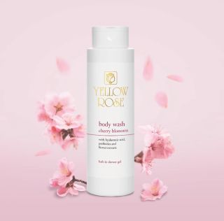 BODY WASH - sprchový gel s vůní japonských sakur 💛Prémiový koupelový a sprchový gel obohacený o kyselinu hyaluronovou,...